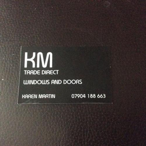 KM TRADE DIRECT. WINDOWS AND DOORS AT TRADE PRICES PLUS FITTING