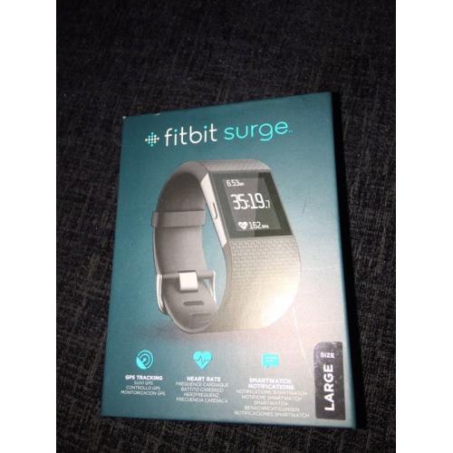 Fitbit surge newest spec size large worn twice! Mint condition.
