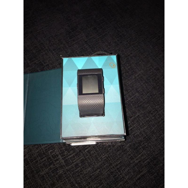 Fitbit surge newest spec size large worn twice! Mint condition.