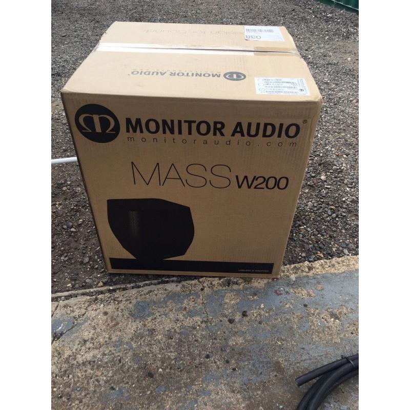 Monitor audio MASS subwoofer w200