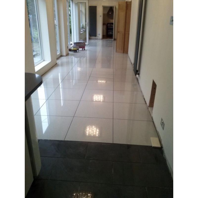 Wall and floor tiler call John