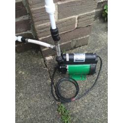 Shower pump