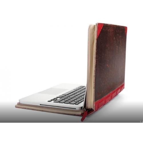 Unique leather BookBook case for Macbook