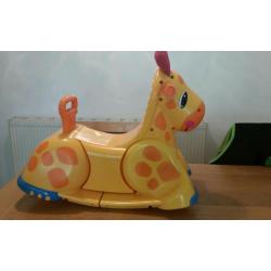 Playskool giraffe rocker
