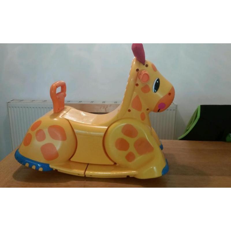 Playskool giraffe rocker