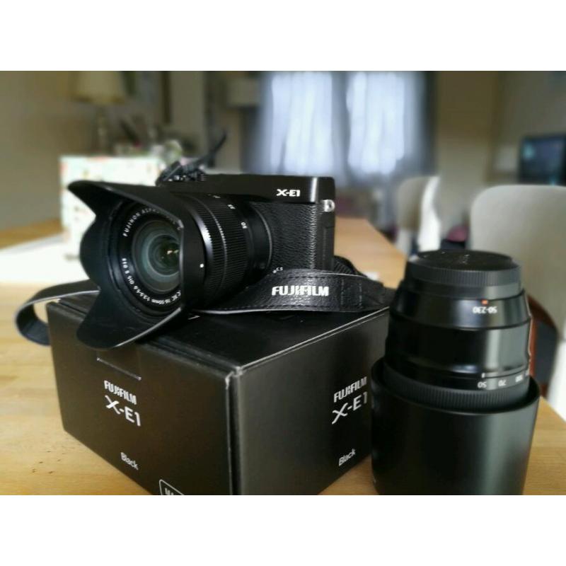 Fuji X E1 kit