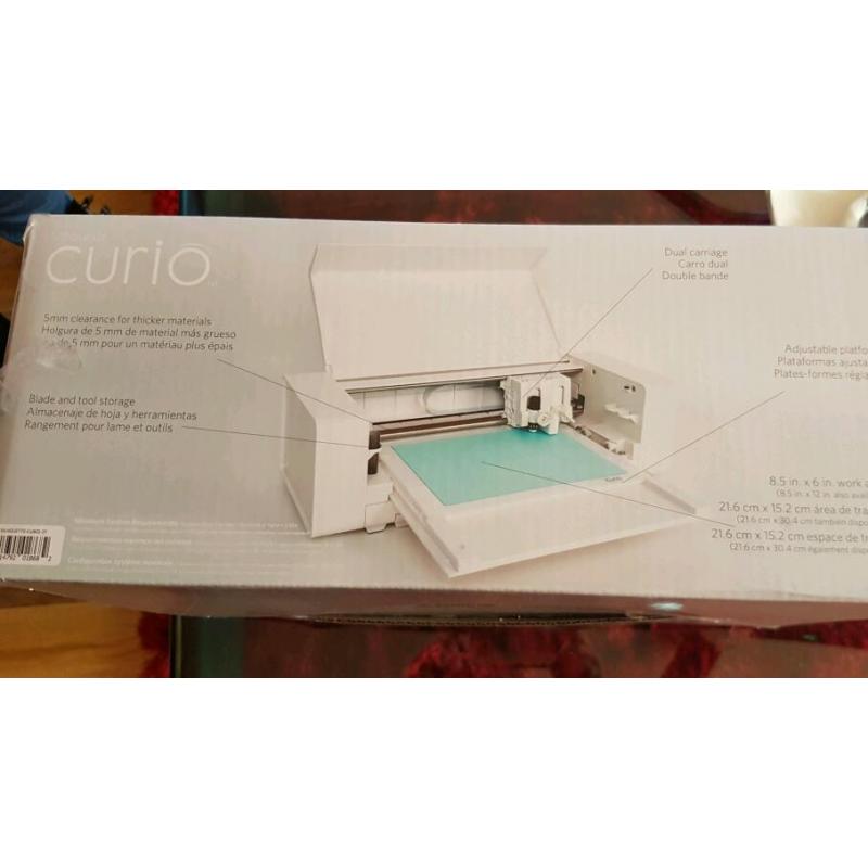 Silhouette curio craft machine
