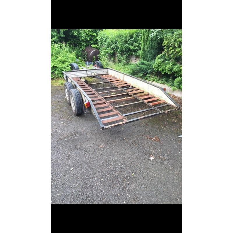 CHEAP TRANSPORTER - TWIN AXEL ( DRIFT / TRACK / RALLY / TRAILER / MOTORSPORTS)