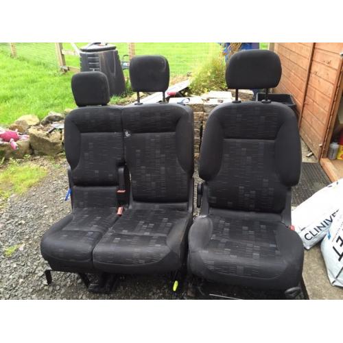 3 seats for berlingo / partner