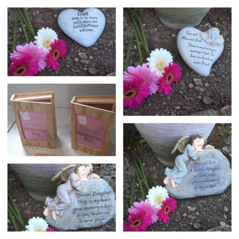 Memory Boxes & Grave/Garden Memorial