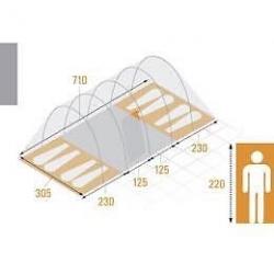 Gelert Beyond Meridian 8 Berth Tent with extras