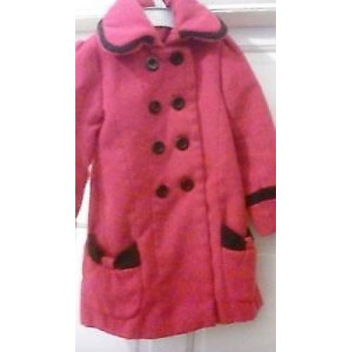 3-4 newlook girls red coat