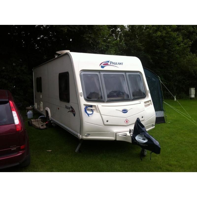 BAILEY Pageant Provence Series 6 2008 with Motor Mover & extras