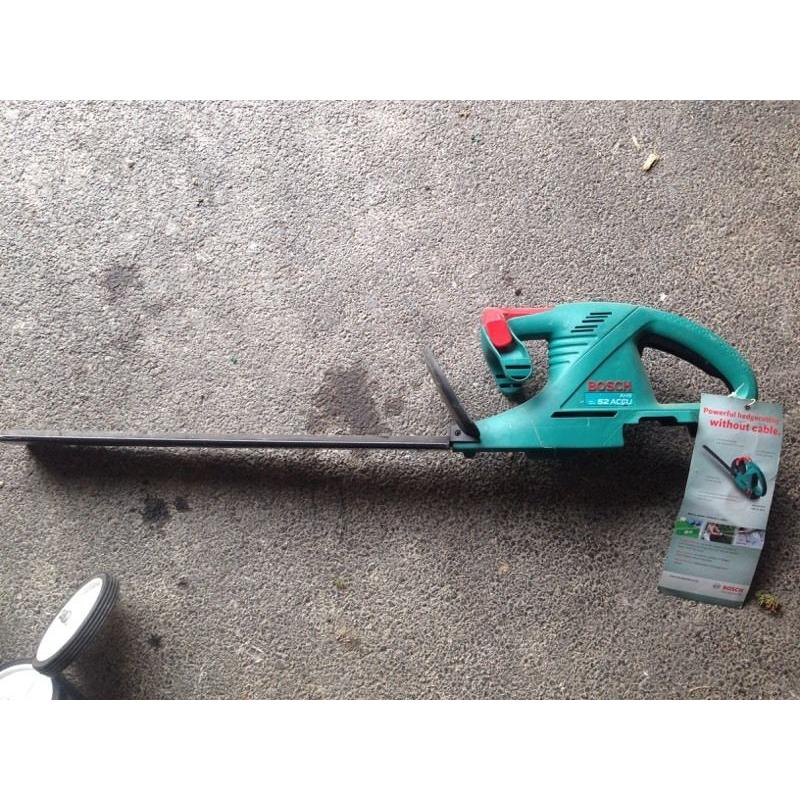 Bosch hedge trimmer - used a couple of times
