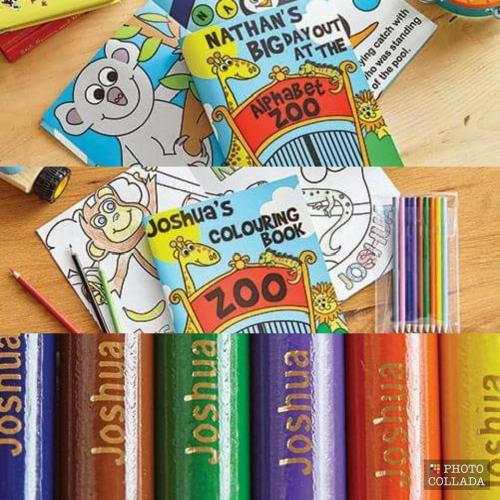 Zoo Story Book & Colouring Set