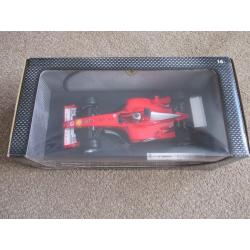 HOTWHEELS RUBENS BARRICHELLO 1:18 SCALE F1 2002 MODEL