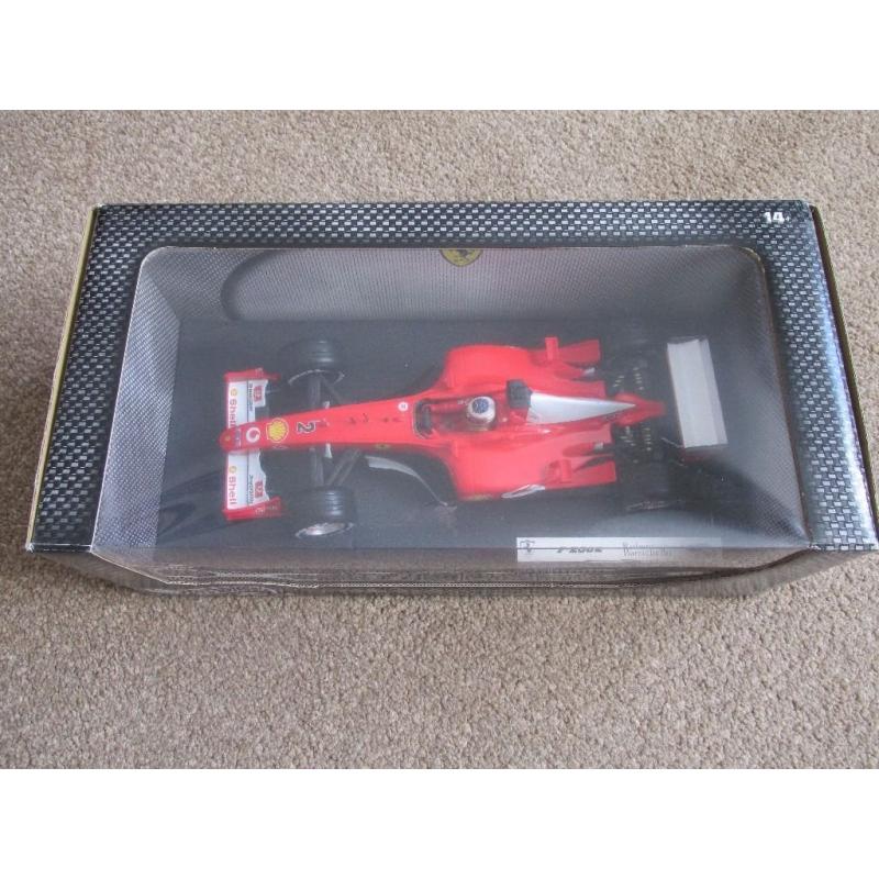 HOTWHEELS RUBENS BARRICHELLO 1:18 SCALE F1 2002 MODEL