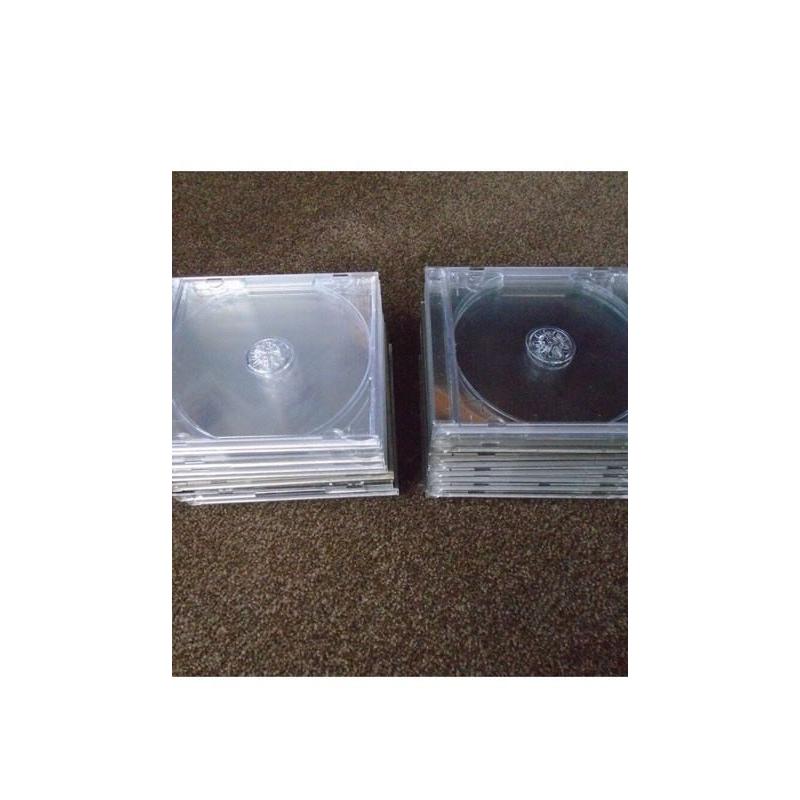 Over 1000 Blank CD Cases - In Good Condition!