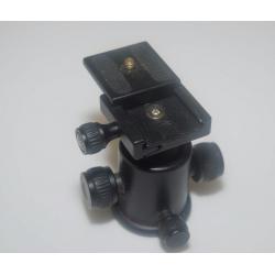 TRIPOD BALLHEAD HOLDS 17LBS WITH QUICK RELEASE PLATE