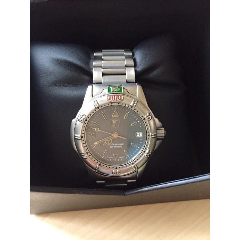 Men's mid size Tag Heuer