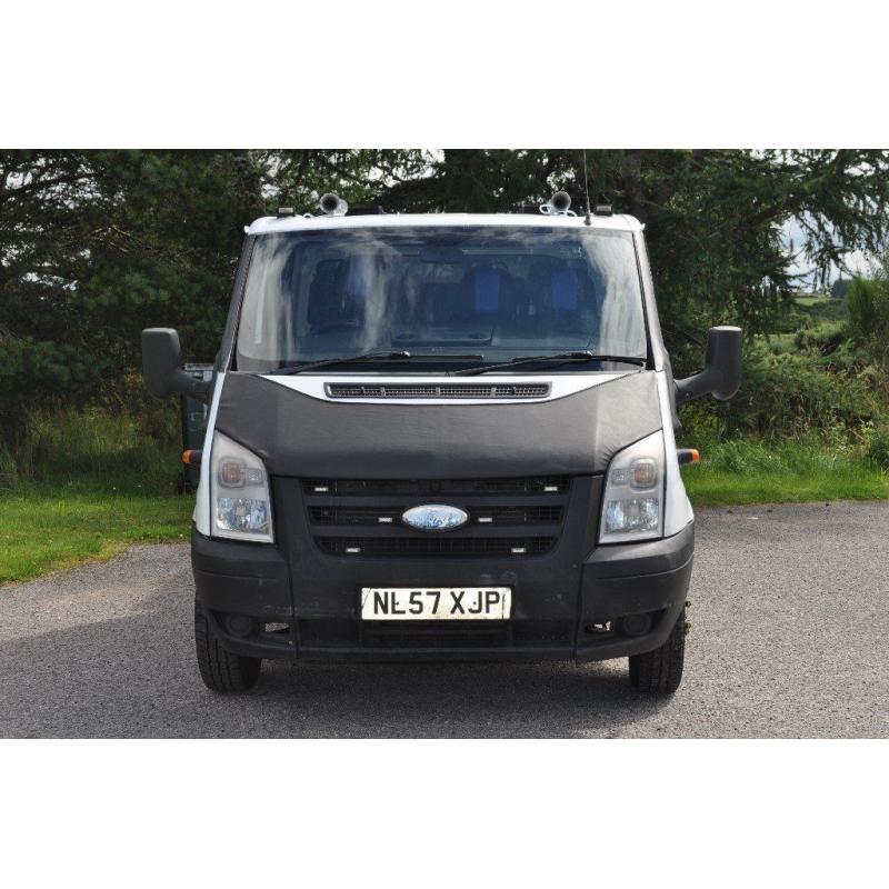 2007 Mk7 FORD TRANSIT DOUBLE CREW CAB VEHICLE TRANSPORTER / RECOVERY