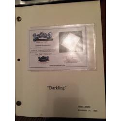 ORIGINAL FIRST DRAFT Star Trek Voyager Script - Perfect gift!