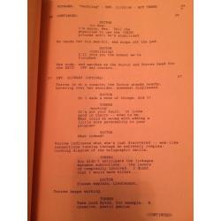 ORIGINAL FIRST DRAFT Star Trek Voyager Script - Perfect gift!