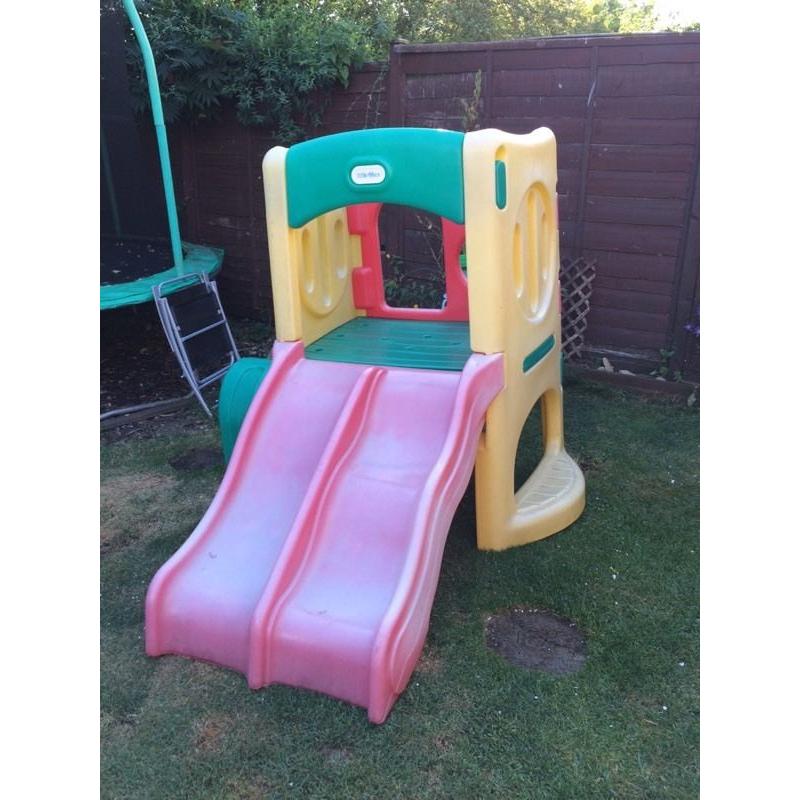 Little tikes double slide
