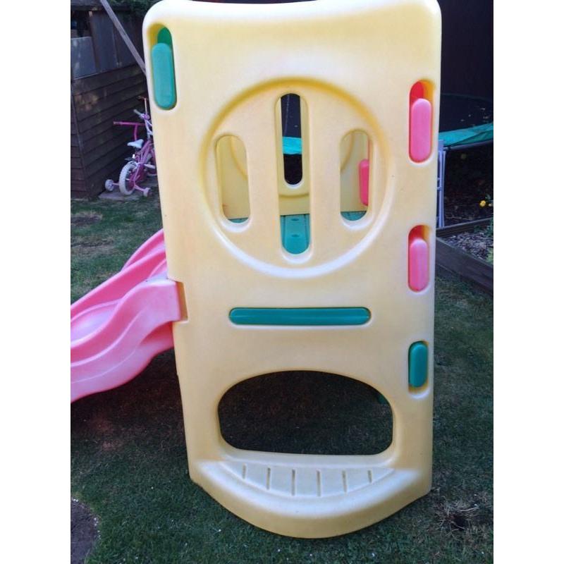 Little tikes double slide