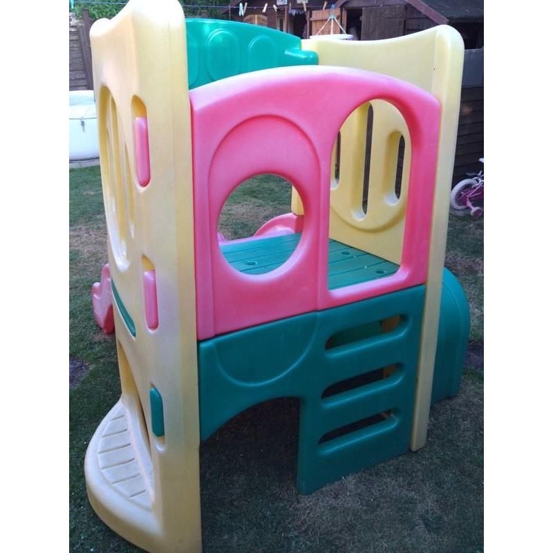 Little tikes double slide