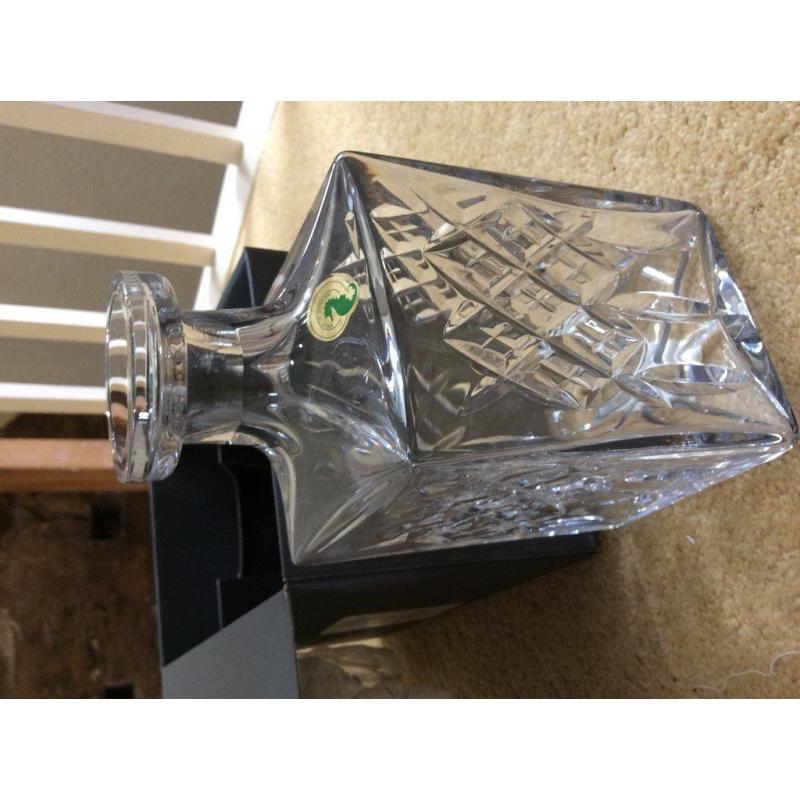 brand new waterford crystal decanter