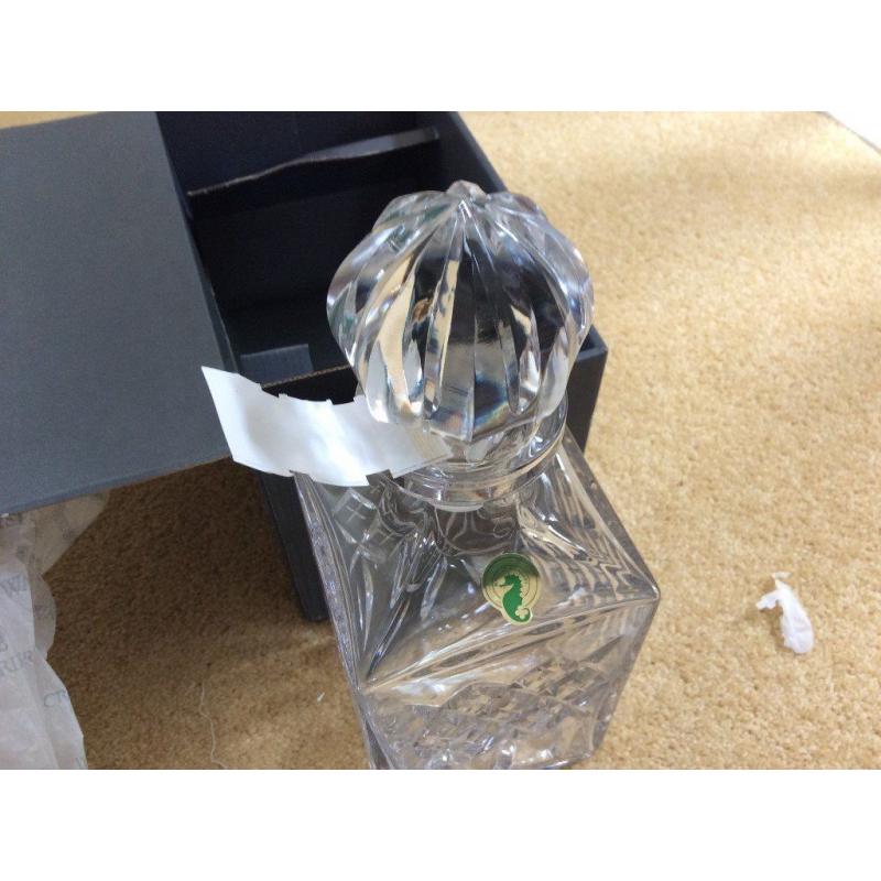 brand new waterford crystal decanter