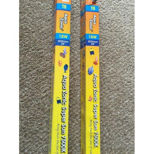 2x T8 24" Fluorescent Tubes
