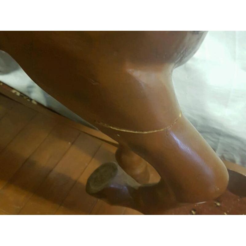 Large vintage rocking horse