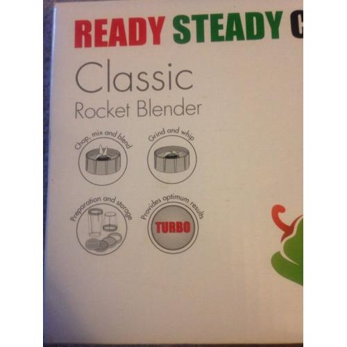 Ready steady cool rocket blender