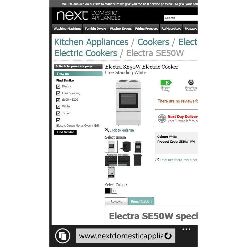 new cooker unused