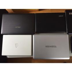 Joblot of 28 working laptops