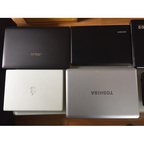 Joblot of 28 working laptops