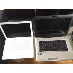Joblot of 28 working laptops