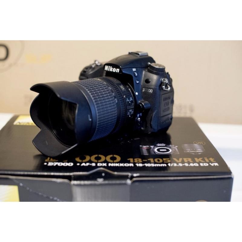 Nikon D7000 with 18-105mm VR lens