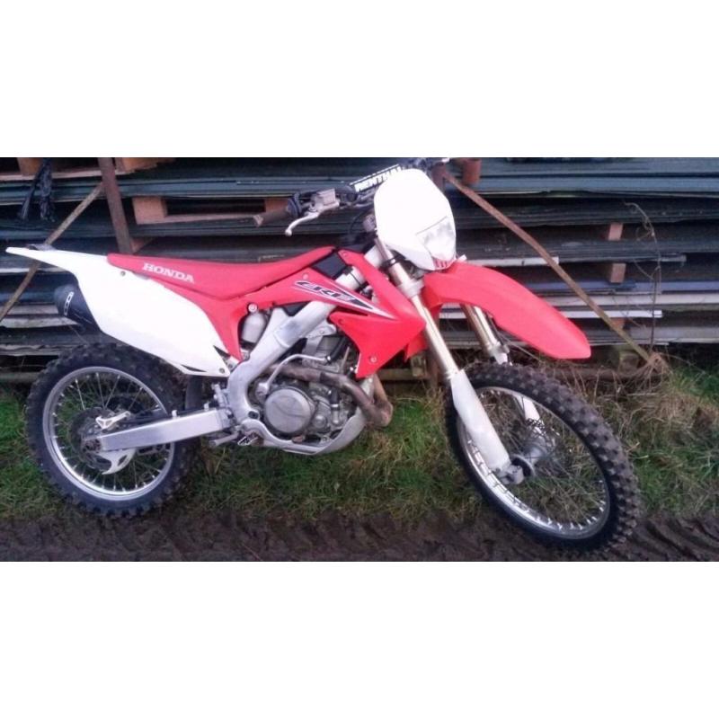2011 Honda CRF 450 scrambler trade in considered car bike jetski boat credit & debit cards accepted