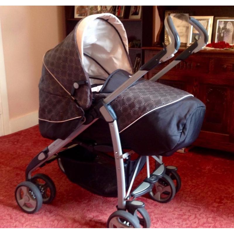 SILVER CROSS PUSHCHAIR/PRAM 2 IN 1 PERFECT CONDITION