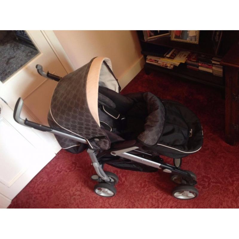SILVER CROSS PUSHCHAIR/PRAM 2 IN 1 PERFECT CONDITION