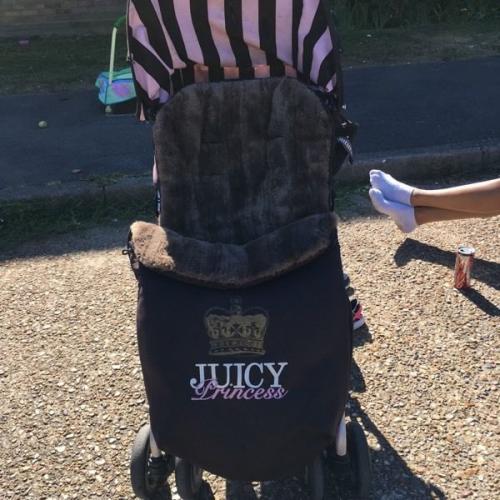 Juicy couture maclaren pram SOLD