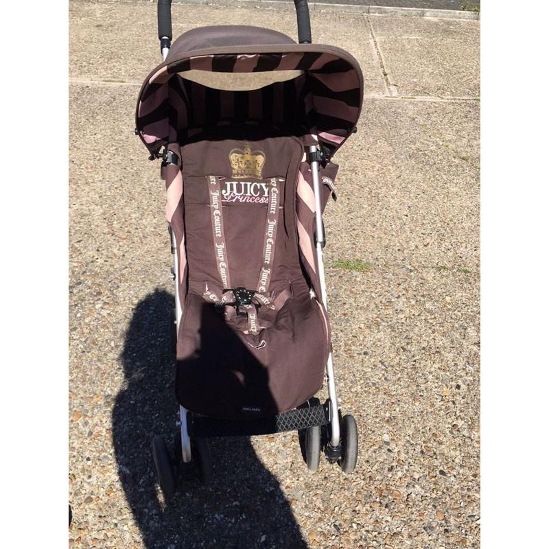 Juicy couture maclaren pram SOLD