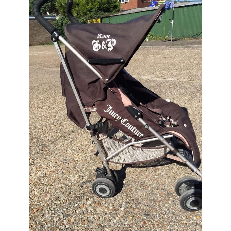 Juicy couture maclaren pram SOLD