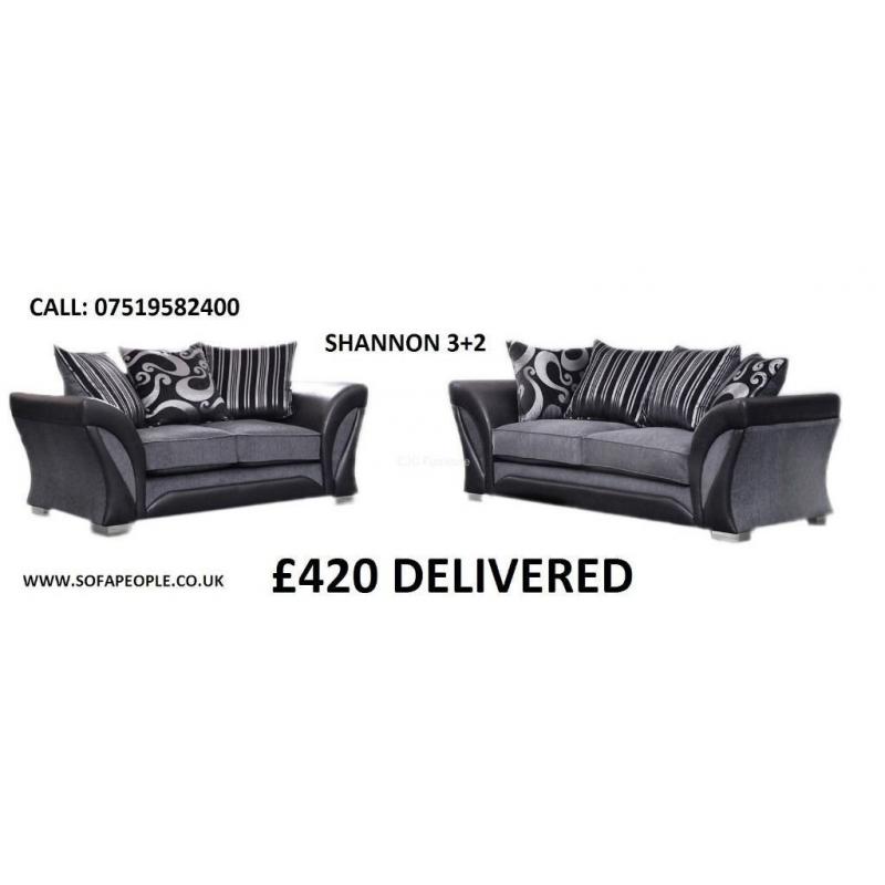 Corner settee or 3+2 couch, Fabric sofa or Corner sofas, All couches and suites guaranteed!!