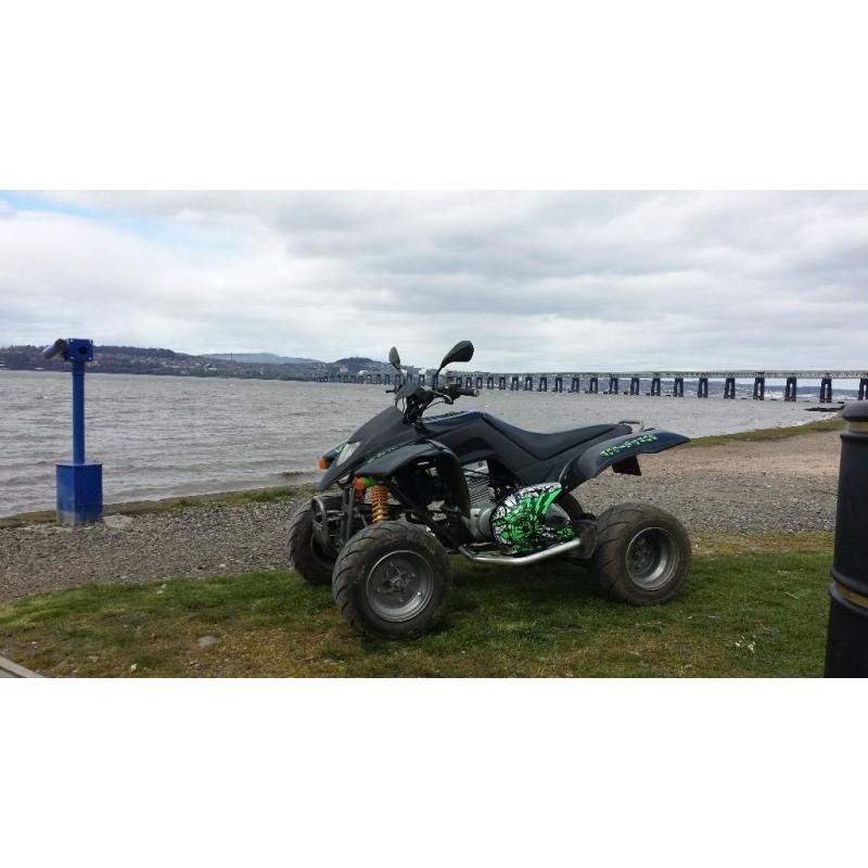 road legal quad