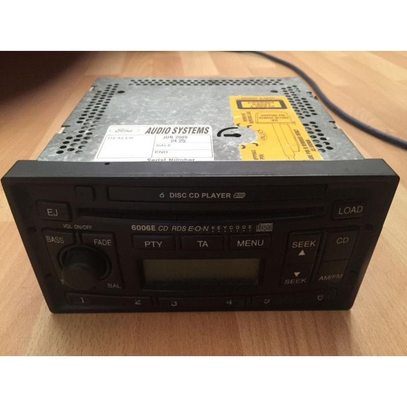 Ford CD player 6006 6 disc changer