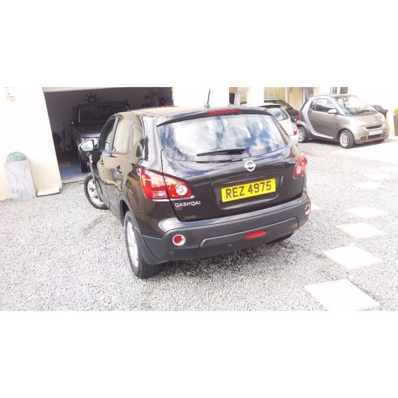 NISSAN QASHQAI ACENTA 1.6VVTi ONE OWNER BLACK